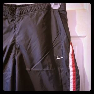 NIKE Black Side Stripe Track Pants